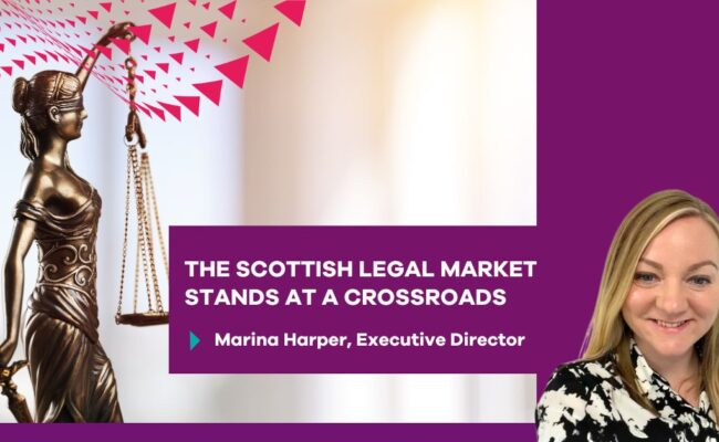 The Scottish legal market stands at a crossroads